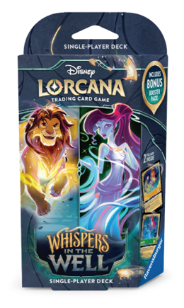 Lorcana TCG: Starter Deck A - Simba & Megara (Amber & Emerald) [PRE-ORDER]