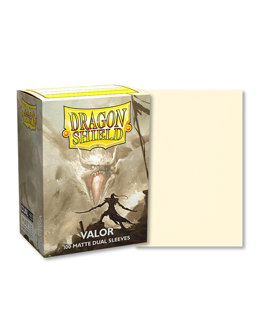 Dragon Shield 100 - Standard Deck Protector Sleeves - Dual Matte - Valor