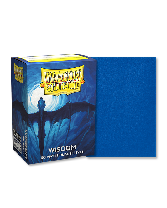Dragon Shield 100 - Standard Deck Protector Sleeves - Dual Matte - Wisdom